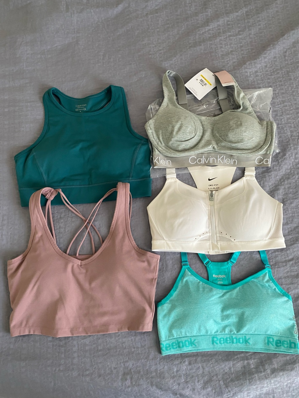 5 Sports Bra bundle size S/M